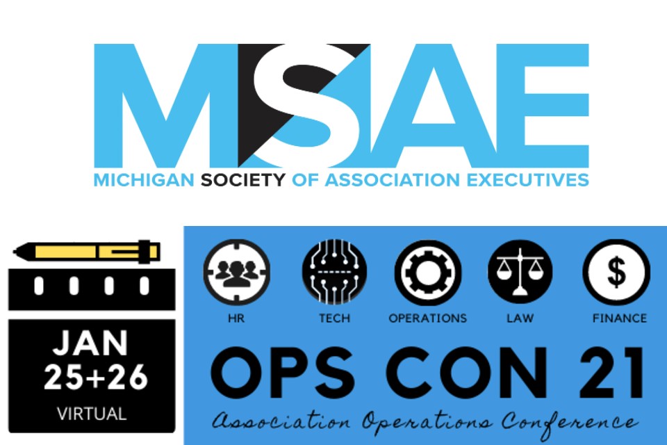 MSAE OPS CON 21 - The Association Operations Conference