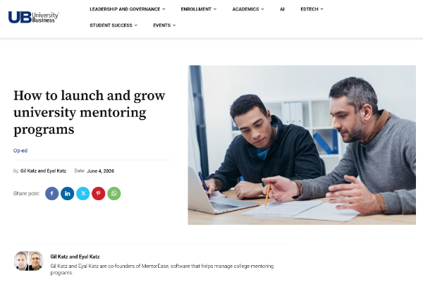 UniversityBusiness_MentorEase_University_Mentoring_Programs UniversityBusiness_MentorEase_University_Mentoring_Programs